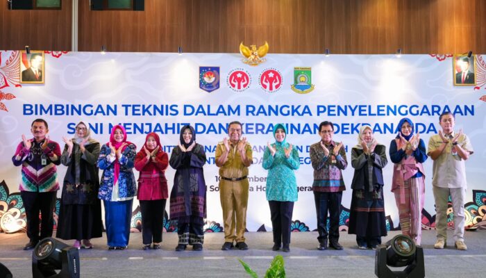 Pelatihan Menjahit di Tangerang, Ketua Harian Dekranas: UMKM Sumbang 61 Persen PDB Nasional