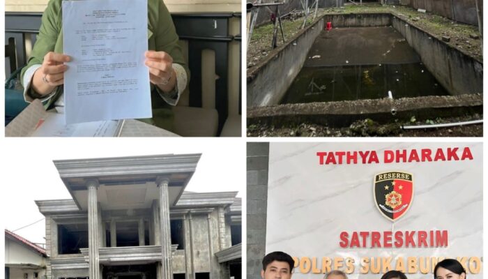 Istri Ex Kepala Kejaksaan Tinggi Aceh Yang Merupakan Pengusaha Restoran Terkenal di Sukabumi Menjadi Korban atas Dugaan Penipuan Kontraktor senilai miliaran rupiah