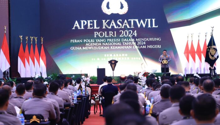 Apel Kasatwil Polri Dihadiri Presiden Prabowo, Kapolri: Suatu Kehormatan