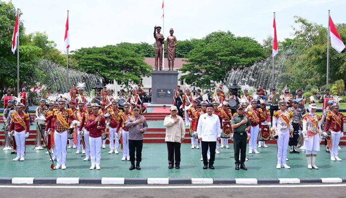 Presiden Prabowo Disambut Meriah di Pembukaan Apel Kasatwil Polri 2024