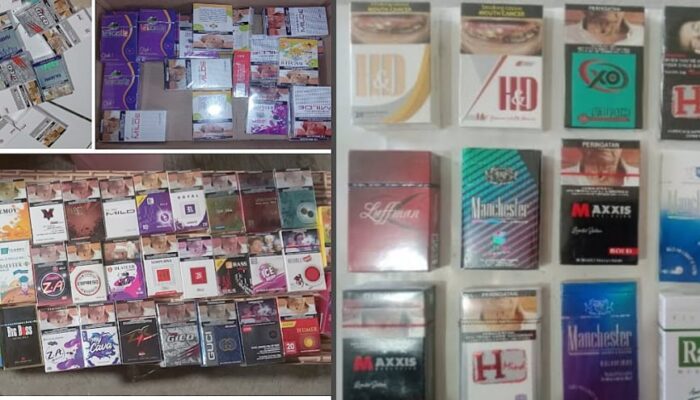 Oknum Aparat Diduga Membekingi Peredaran Rokok Ilegal Yang Marak Di Sumbar