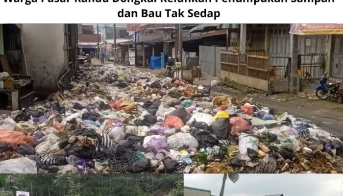 Warga Pasar Randu Dongkal Keluhkan Penumpukan Sampah dan Bau Tak Sedap