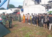 Karya Bhakti Koramil Kramatjati Tanam Pohon Produktif di Kali Item Cililitan