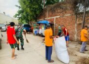 Babinsa Cakung Bersama Warga dan PPSU Melaksanakan Giat Karya Bhakti