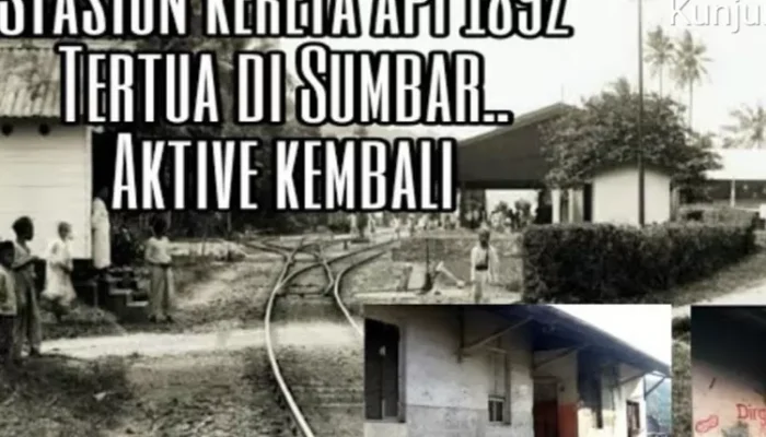 Inilah Stasiun Kereta Api Tertua di Sumatera Barat, Berusia Lebih dari 130 Tahun: Destinasi Wisata Sejarah yang Menarik