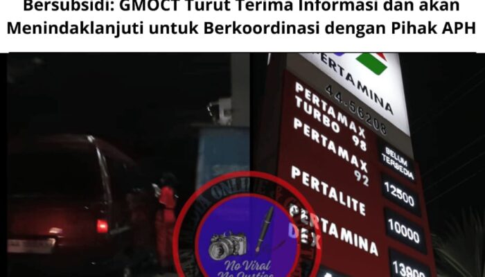 SPBU di Temanggung Diduga Jadi Sarang Mafia BBM Bersubsidi: GMOCT Turut Terima Informasi dan akan Menindaklanjuti untuk Berkoordinasi dengan Pihak APH