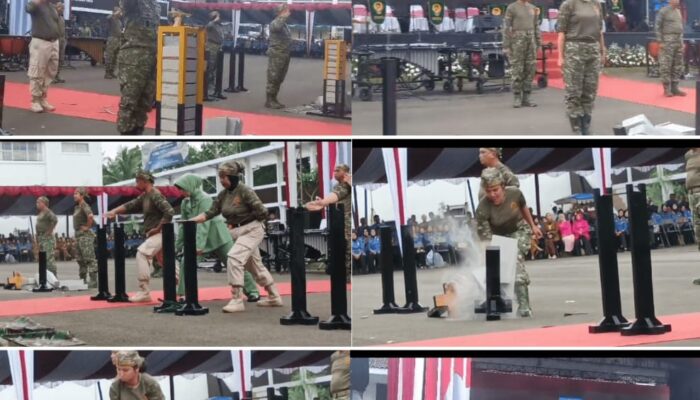 Merpati Putih Ajen Kostrad Pukau Penonton dengan Atraksi Spektakuler di HUT Ditajenad ke-74   