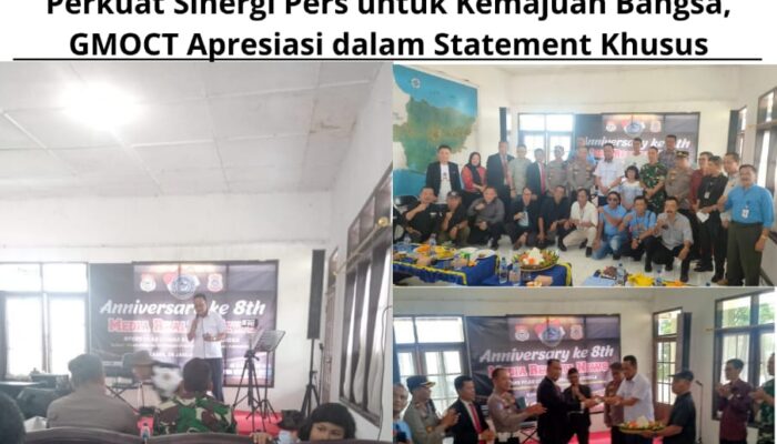 Media Realita News Rayakan Ulang Tahun ke-8, Perkuat Sinergi Pers untuk Kemajuan Bangsa, GMOCT Apresiasi dalam Statement Khusus 
