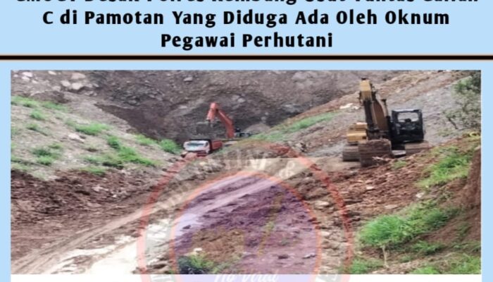 GMOCT Desak Polres Rembang Usut Tuntas Galian C di Pamotan Yang Diduga Kebal Hukum Dan Ada Pembiaran Dari Oknum Perhutani