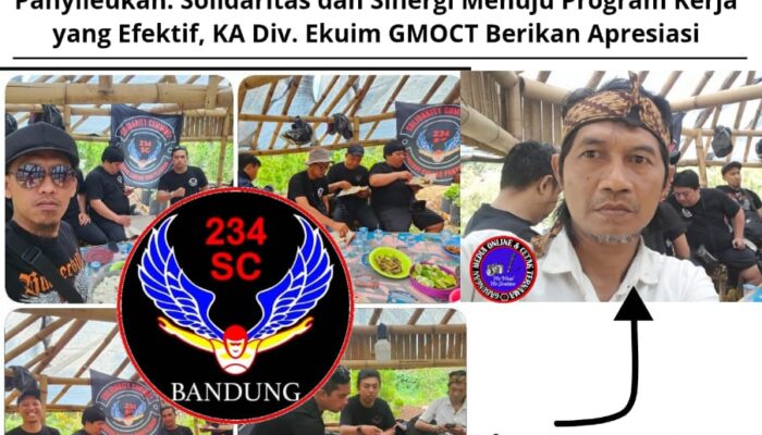 Silaturahmi Hangat Antar Pengurus 234SC Cabang Panyileukan: Solidaritas dan Sinergi Menuju Program Kerja yang Efektif, KA Div. Ekuim GMOCT Berikan Apresiasi 