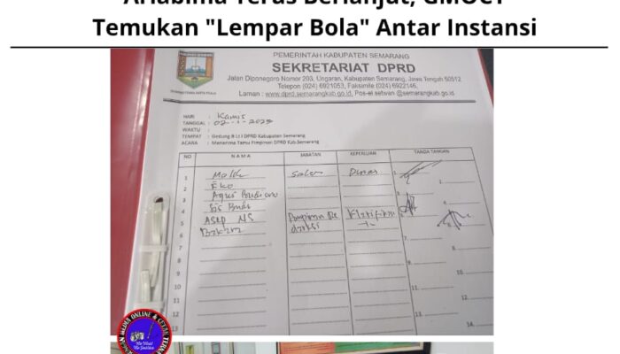 Pengawalan Aspirasi Warga Graha Ariabima Terus Berlanjut, GMOCT Temukan “Lempar Bola” Antar Instansi