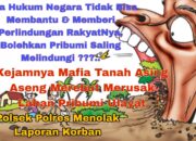 Tragedi Harau, Masyarakat Sudah Muak dengan Mafia Tanah Investor Asing-Aseng