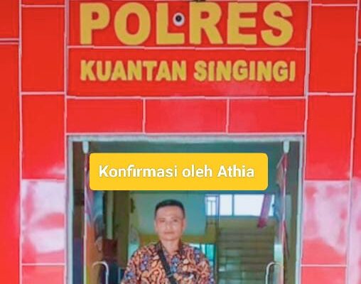 Pernyataan Kasat Reskrim Polres Kuansing Terhadap Penetapan Tersangka Kedua Pekerja di Dalam Kawasan HPT.