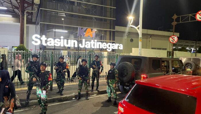 Jaga Kamtibmas Wilayah, Koramil 01/Jatinegara Giat Patroli Malam