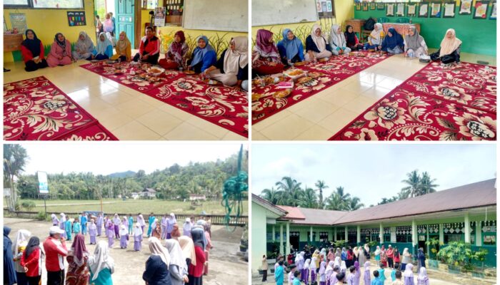 UPTD SD Negeri 10 Pangkalan Menggelar Halal Bi Halal Idul Fitri 1446 H/ 2025 M, Guru Bersama Siswa/i