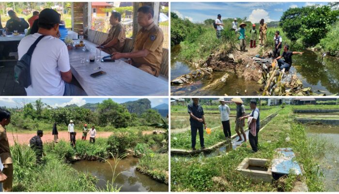 Masyarakat Tarantang Kelokasi Protes Pengerjaan Bendungan Kebocoran dan Penyumbatan