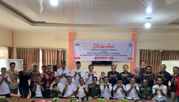 Silaturahmi dengan Wali Ngari dan BUMNAG se Kecamatan Harau, PT Semen Padang Siap Dukung Pembangunan Nagari