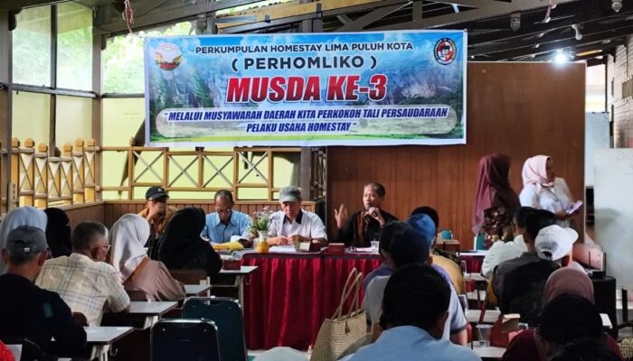 Efrizal Resmi Jadi Ketua Perhomliko 2025-2030! Pelaku Homestay Wajib Tahu Rencana Besarnya untuk Wisata Limapuluh Kota