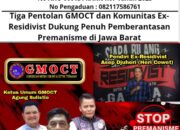Tiga Pentolan GMOCT dan Komunitas Ex-Residivist Dukung Penuh Pemberantasan Premanisme di Jawa Barat