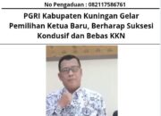 PGRI Kabupaten Kuningan Gelar Pemilihan Ketua Baru, Berharap Suksesi Kondusif dan Bebas KKN