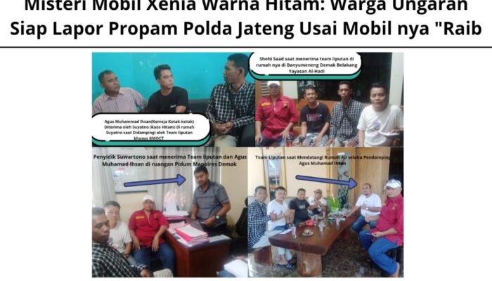 Misteri Mobil Xenia Warna Hitam: Warga Ungaran Siap Lapor Propam Polda Jateng Usai Mobil nya “Raib”