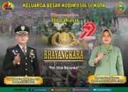 Beserta Segenap Keluarga Besar Kodim 306/50 Kota Mengucapkan Selamat Hari Bhayangkara Ke- 79 Tahun