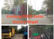 Mafia BBM Solar Ilegal Skala Besar Diduga Milik “As” Tidak Tersentuh Hukum “Bungkam”