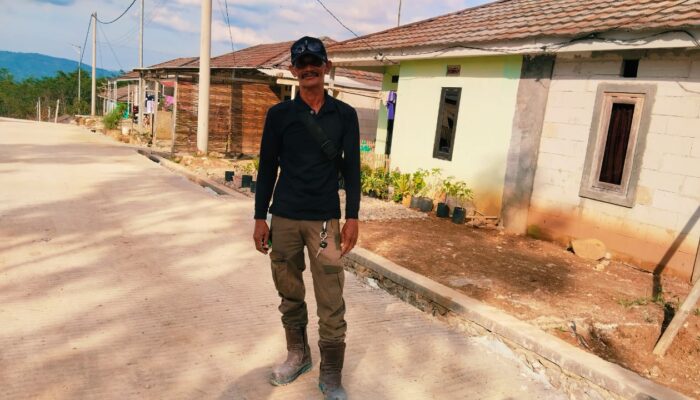 Pembangunan Huntap Desa Nanggung Hampir Rampung , Warga Kedepannya Berharap Penanganan Lanjutan Untuk Zona Merah .