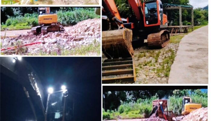 Aktivitas PETI Gunakan Excavator Bebas Beroperasi di Kabupaten 50 Kota, Diduga Dibekingi Oknum Aparat