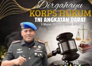 Dirgahayu Korps Hukum Angkatan Darat Ke 74 Korps Hukum TNI AD
