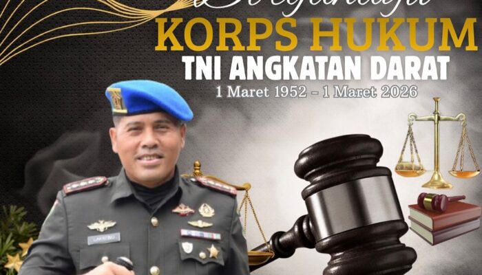 Dirgahayu Korps Hukum Angkatan Darat Ke 74 Korps Hukum TNI AD