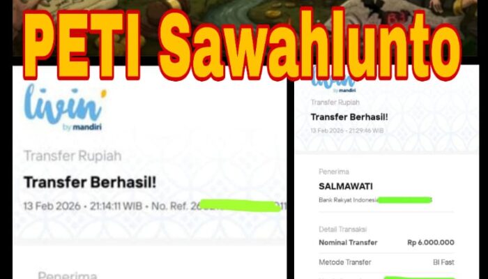 Aktivitas PETI Sawahlunto, Diduga Ada Aliran Dana dan Praktik Intimidasi Publik Desak APH Bertindak Tegas