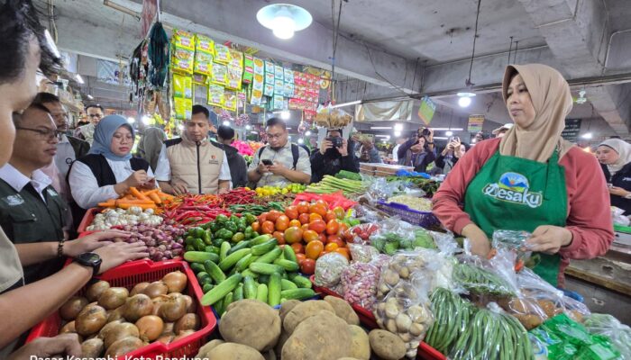 Satgas Saber Pangan Pusat dampingi Satgasda Pantau Langsung di Pasar di Bandung, Ini Temuan Lengkapnya