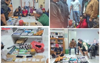 Aksi Cepat Personel Tim Intel Korem 032/WBR Serta Unit Intel Kodim 0304/Agam Gagalkan Peredaran Narkotika