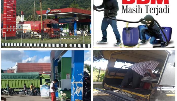 Lagi-lagi Transaksi BBM Bersubsidi di SPBU 14.252.516.Bungus Teluk Kabung Ditemukan, APH Kemana!!!.