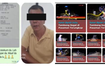 Pantasan Masih Bebas Beraktivitas dan Tak Takut Diberitakan, Rupanya Ada Oknum Wartawan “RSP” dalam Aktivitas PETI di Pasaman