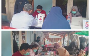 Warga Tiga Desa Ikuti Rontgen Gratis di Kediaman Kades Bojong Indah