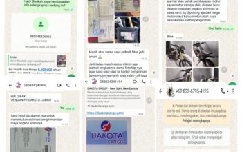 Waspada Modus penipuan mengatas namakan Dakota Cargo