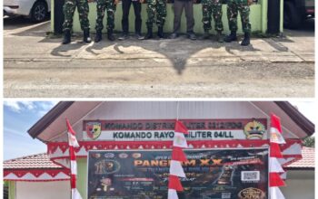 Koramil 04/LL Kodim 013/Padang Ajak Warga Semarakkan HUT Ke-81 RI Sepanjang Agustus