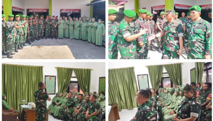 Dandim 0312/Padang Gelar Acara Pamitan, Ramah Tamah dan Jam Komandan di Wilayah Koramil 04/LL