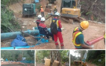 Proyek Spam Rp204 Miliar Dipertanyakan, Pengawas Mengaku Tak Tahu Soal Papan Proyek Di Sungai Buluh Batang Anai