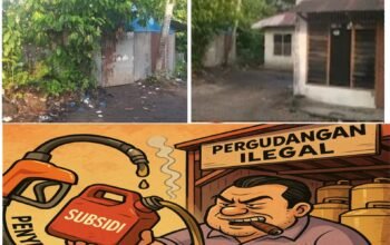 Gudang Misterius Dugaan Penampungan BBM Bersubsidi di Korong kasang, Batang Anai, APH Kemana!!!.