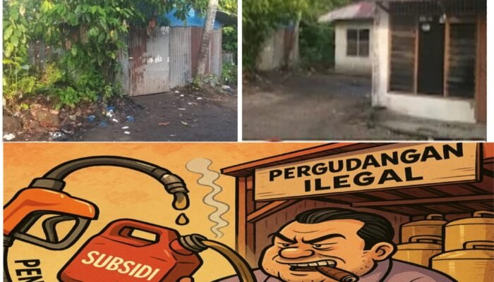 Gudang Misterius Dugaan Penampungan BBM Bersubsidi di Korong kasang, Batang Anai, APH Kemana!!!.