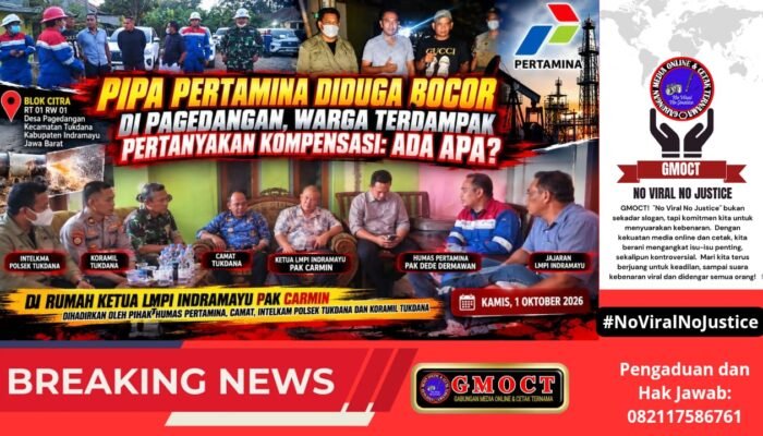 Pipa Pertamina Diduga Bocor di Pagedangan, Warga Tuntut Kejelasan Perizinan & Kompensasi